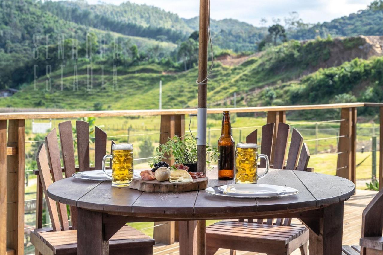 Villas Mornas Espaco De Eventos E Hospedagem Boutique Aguas Mornas エクステリア 写真