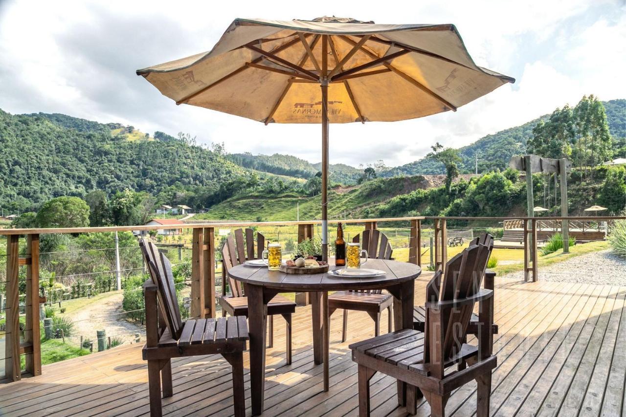 Villas Mornas Espaco De Eventos E Hospedagem Boutique Aguas Mornas エクステリア 写真