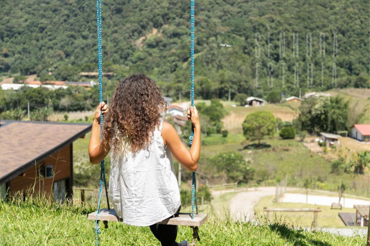 Villas Mornas Espaco De Eventos E Hospedagem Boutique Aguas Mornas エクステリア 写真