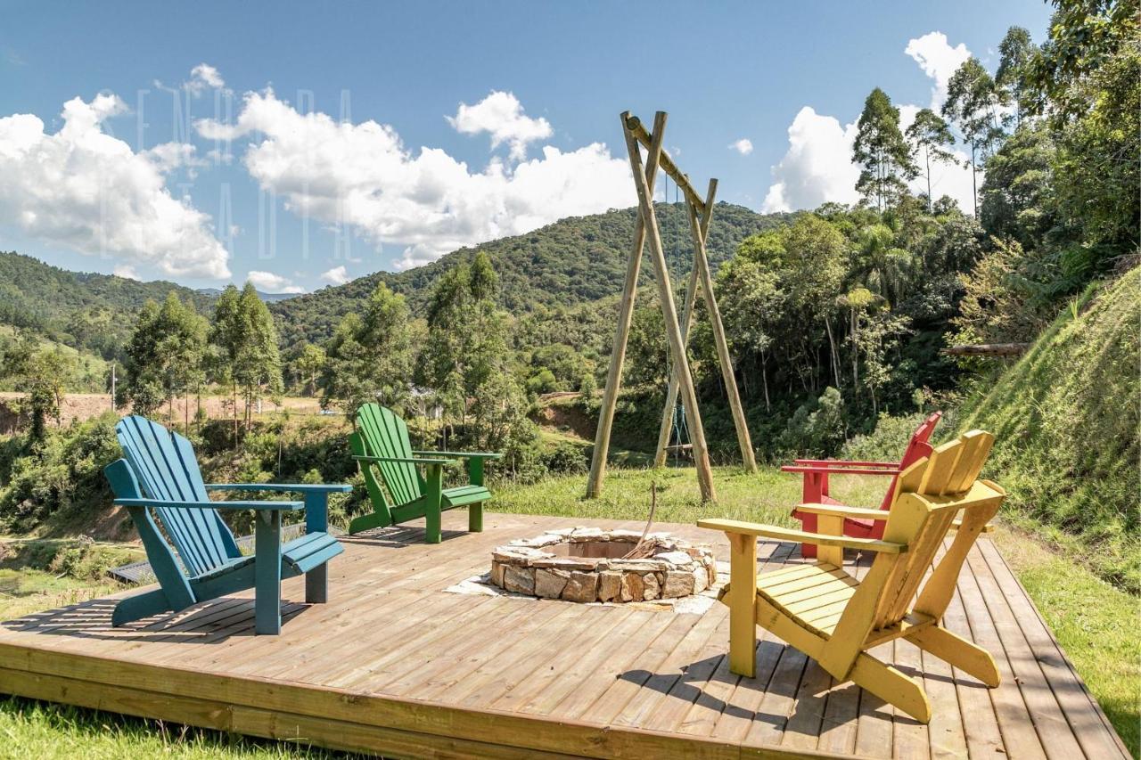 Villas Mornas Espaco De Eventos E Hospedagem Boutique Aguas Mornas エクステリア 写真