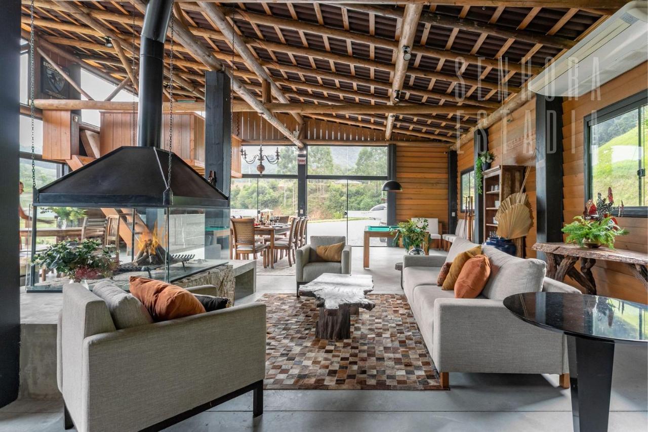 Villas Mornas Espaco De Eventos E Hospedagem Boutique Aguas Mornas エクステリア 写真