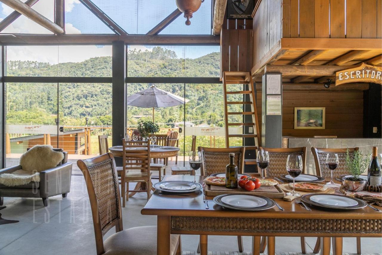 Villas Mornas Espaco De Eventos E Hospedagem Boutique Aguas Mornas エクステリア 写真
